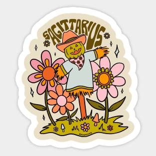 Sagittarius Gnome Sticker